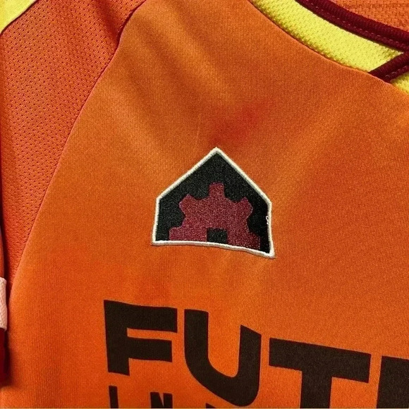 BoxLunch Jersey Men M Orange Legend KORRA FUTURE INDUSTRIES REPUBLIC CITY - Picture 4 of 8